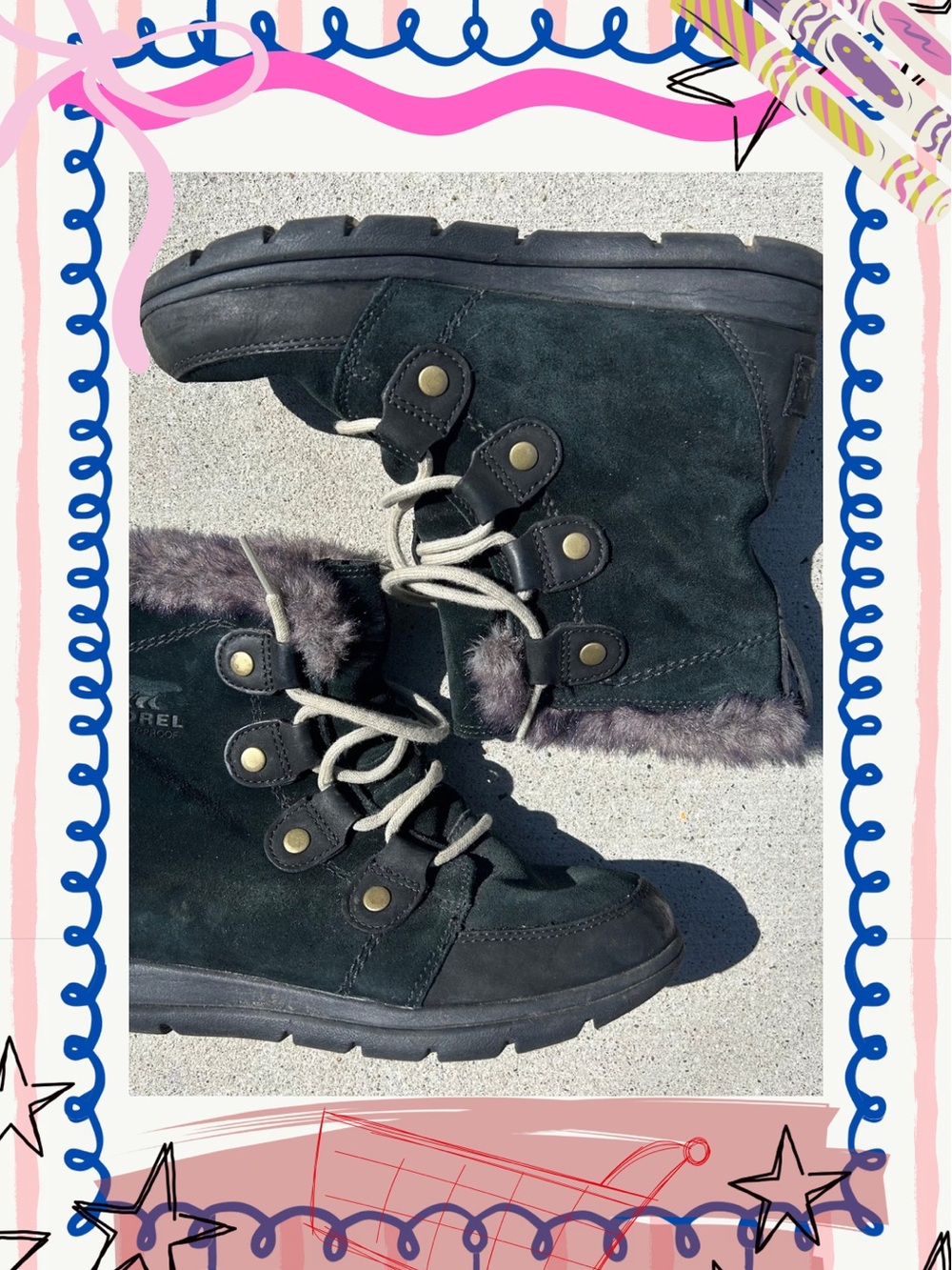 Women’s Black Winter Boots